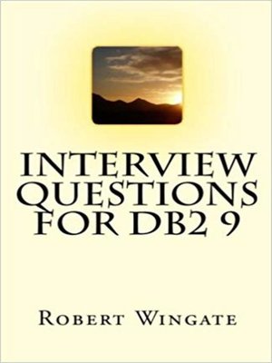 cover image of Interview Questions for DB2 9